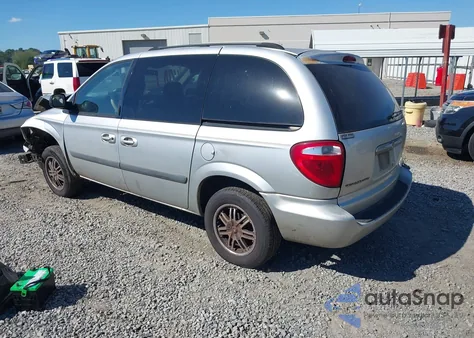 2006 Chrysler Town & Country из США, поврежденный, VIN 1A4GP45R66B605415